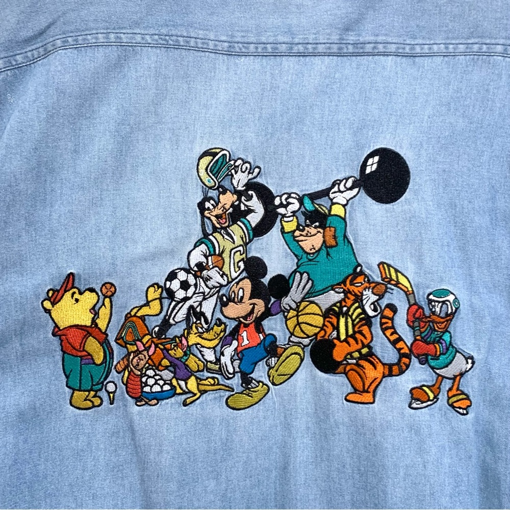 Vintage Disney Chambray Button-Down